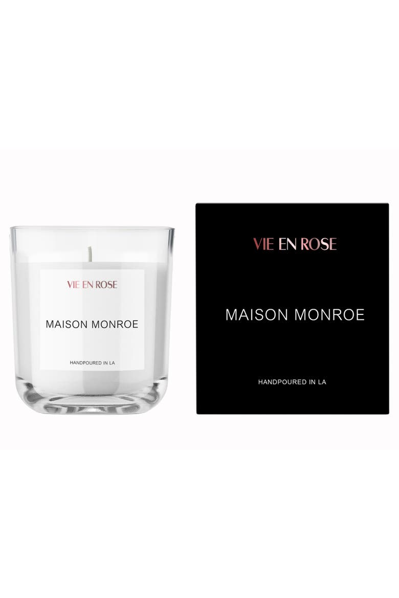 Maison Monroe 11oz Candle, Main, color, White