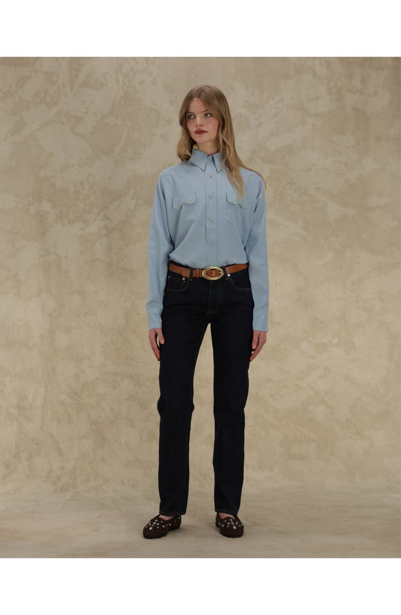 Fortela W965 John Japan Selvedge 5 Pocket Regular Fit Denim Pants, Alternate, color, Indigo Rinse