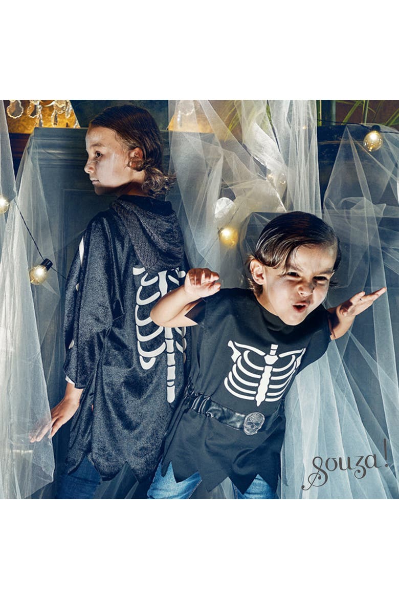 Casper Halloween Costume Coat, Alternate, color, Black