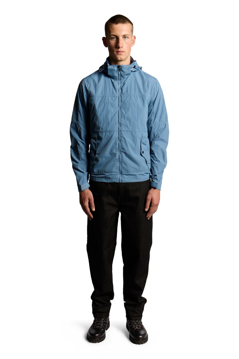 Long Sleeve Stow Away Jacket, Main, color, Ocean Sky