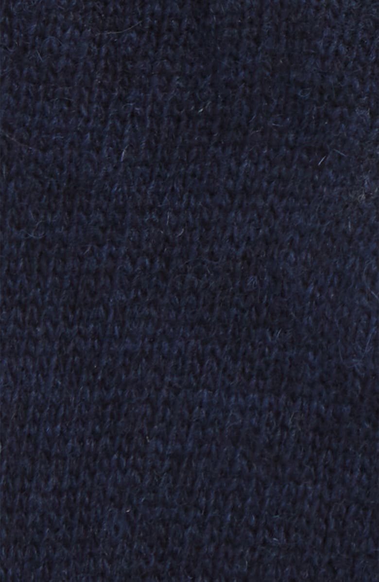 Barbour Carlton Stretch Wool Gloves, Alternate, color, Navy