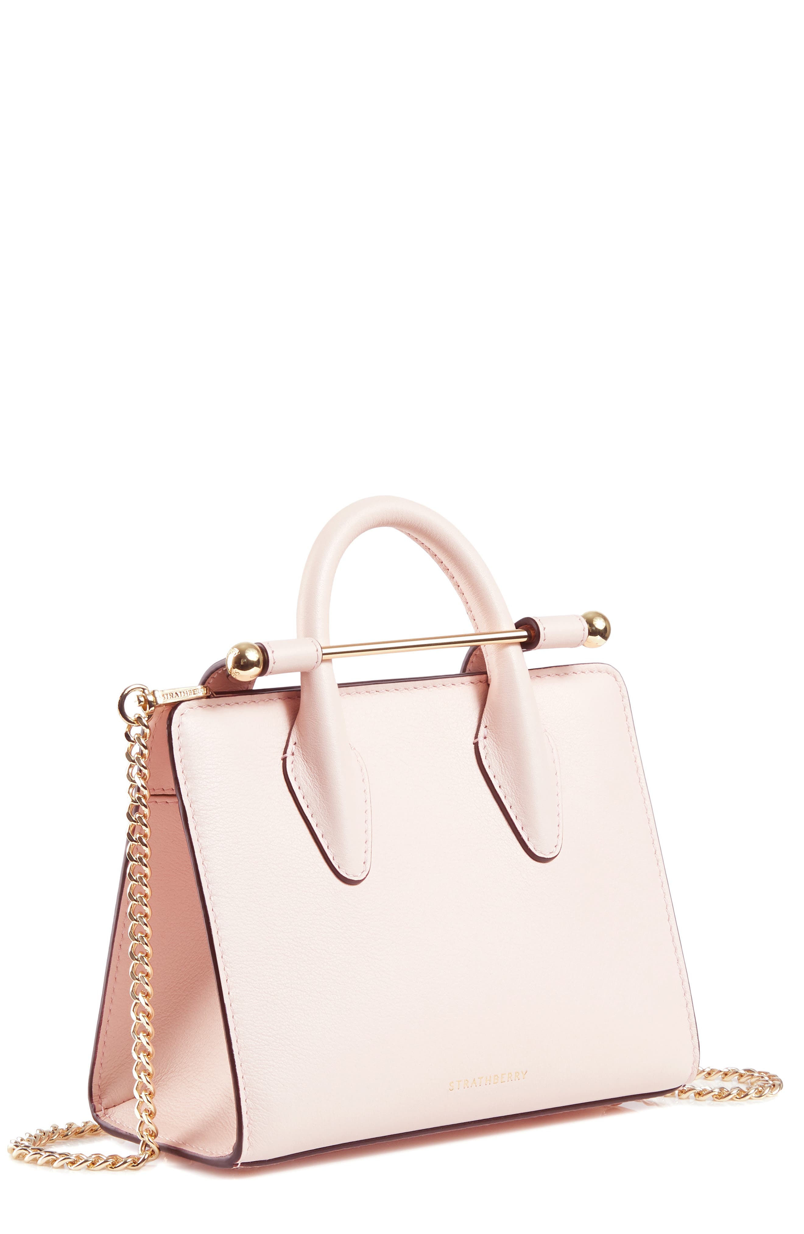 Strathberry Nano Leather Tote, Main, color, 