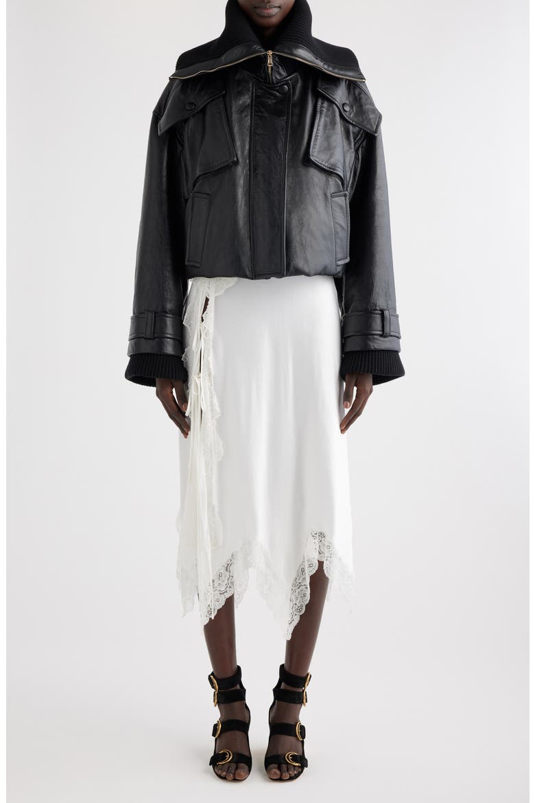 Semisheer Silk Culottes, Main, color, ICONIC MILK