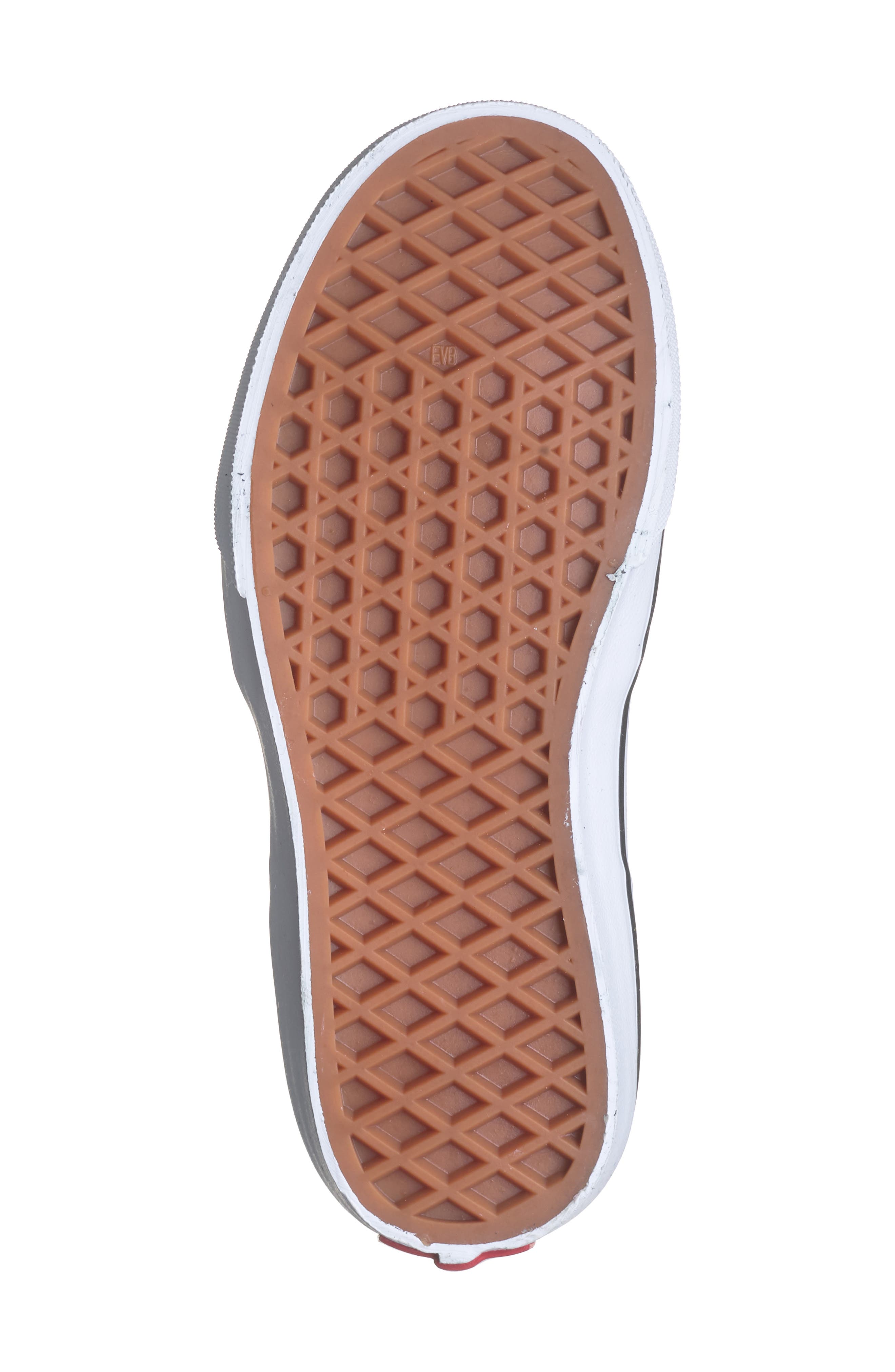 Vans Kids' Brooklyn Sneaker, Alternate, color, Suede/ Canvas Black/ White