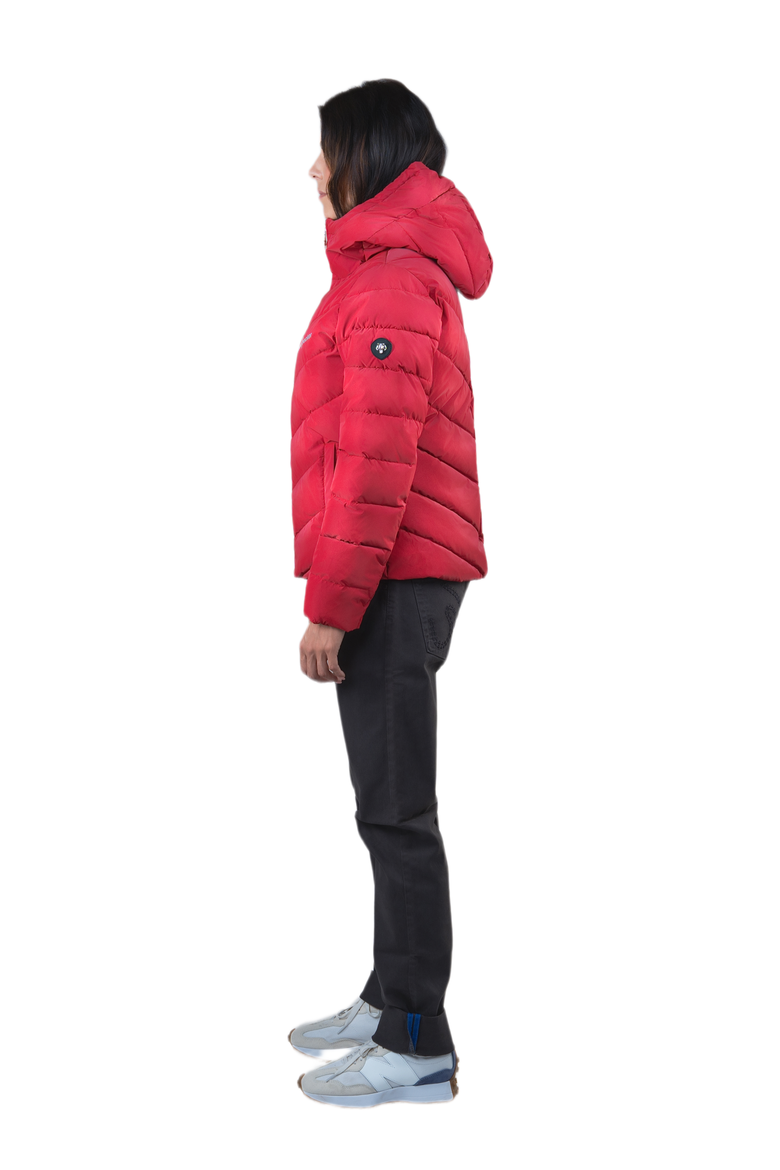 Women's Robin Medium Weight Coat, Alternate, color, RED DIAMOND
