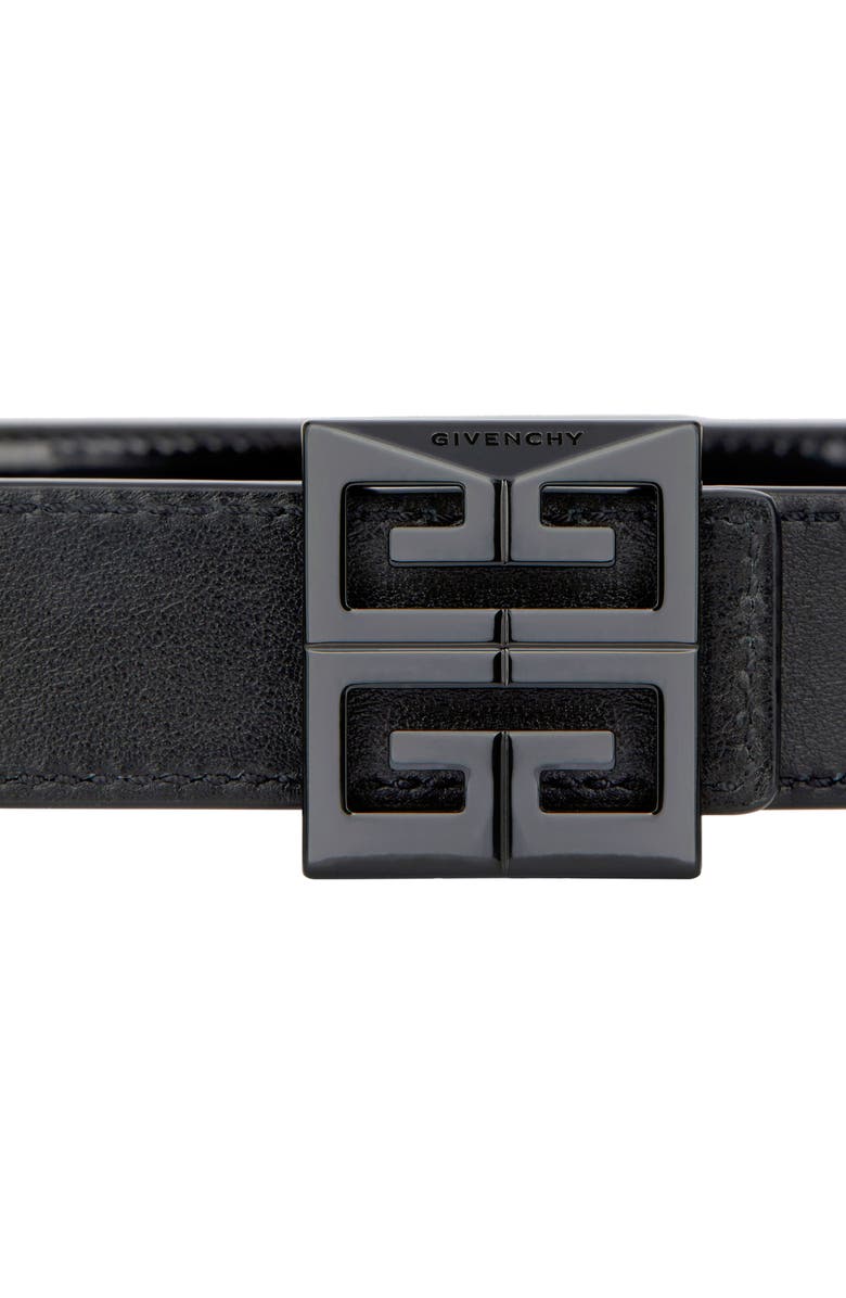 Givenchy 4G Buckle Reversible Leather Belt, Alternate, color, 