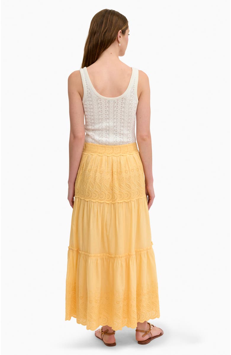 Rebecca Taylor Sabine Skirt, Alternate, color, Daisy Yellow