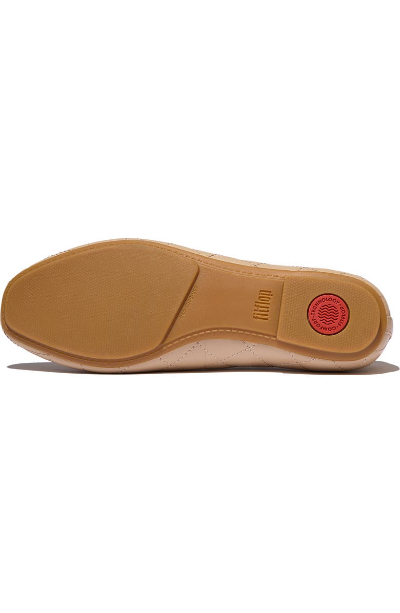 FitFlop Delicato Ballet Flat, Alternate, color, Classic Beige