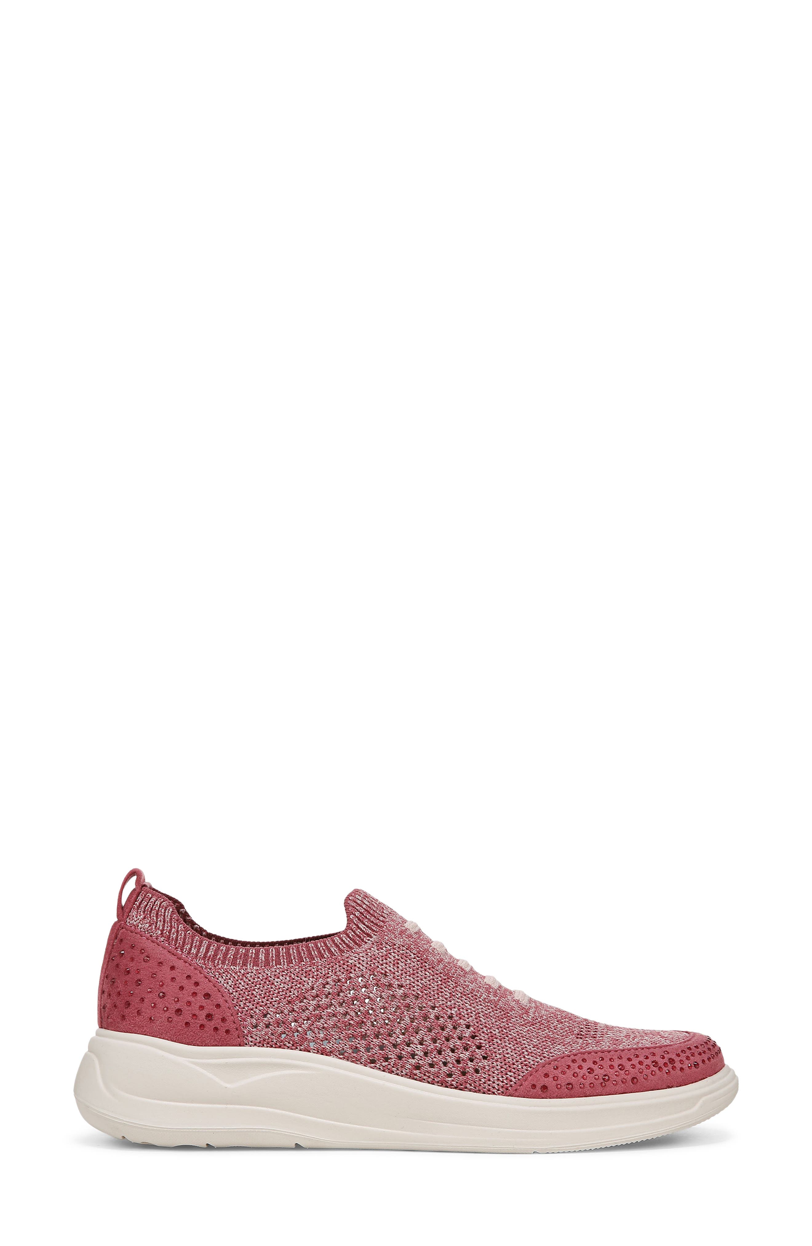 LifeStride Timeless Slip-On Platform Sneaker, Alternate, color, Dusty Rose/ Blush Knit