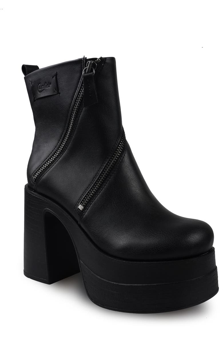 Candie's Ashh Platform Bootie, Main, color,