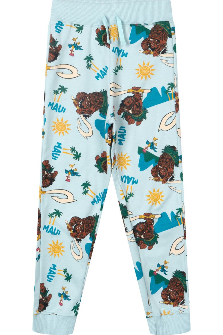 Moana Maui Fleece 2-Piece Hoodie and Pants Set, Alternate, color, Maui Hei Hei Blue