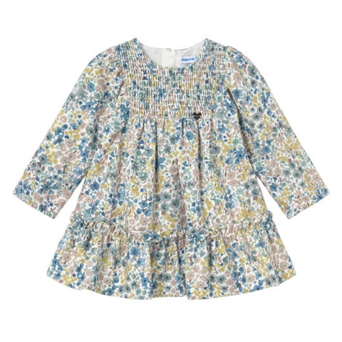 Floral Smocked Dress