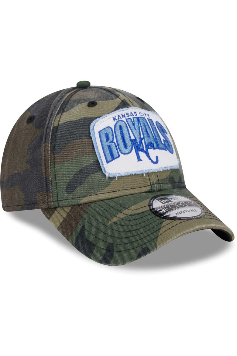 Men's New Era Camo Kansas City Royals Gameday 9FORTY Adjustable Hat, Alternate, color, Camo
