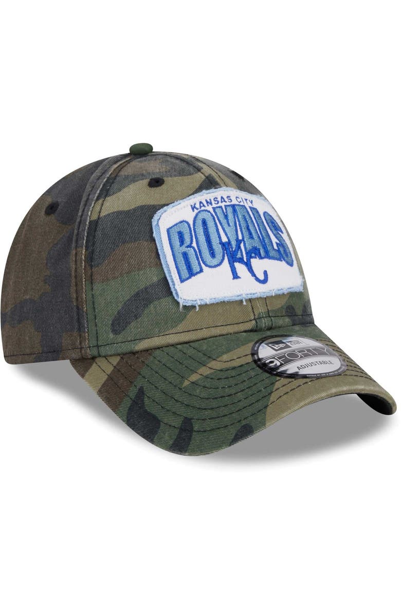 New Era Men's New Era Camo Kansas City Royals Gameday 9FORTY Adjustable Hat, Alternate, color,