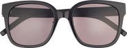 Saint Laurent 55mm Square Sunglasses