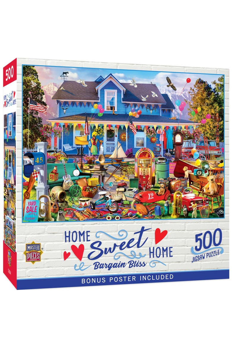Bargain Bliss 500 Piece Jigsaw Puzzle, Main, color, Multicolor
