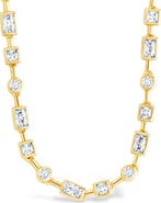 Sterling Forever Camden Slide Tennis Necklace