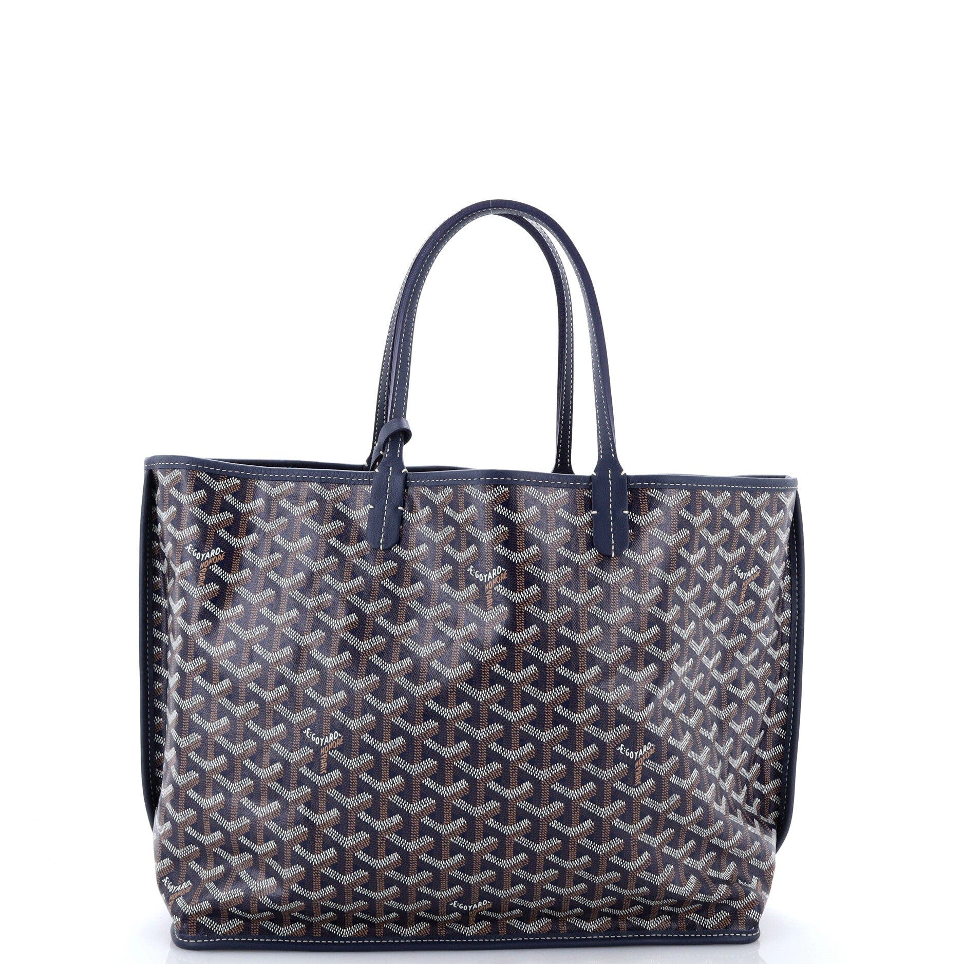 Anjou Reversible Tote Coated Canvas PM, Alternate, color, Blue