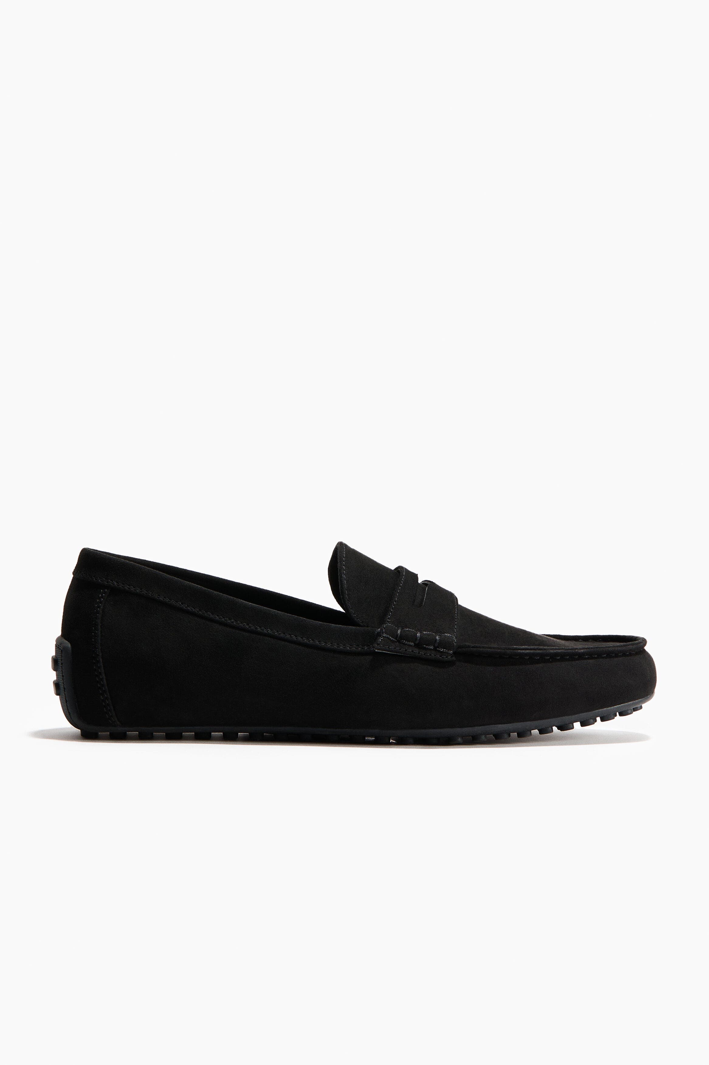 H&M Driving Shoes, Main, color, Black