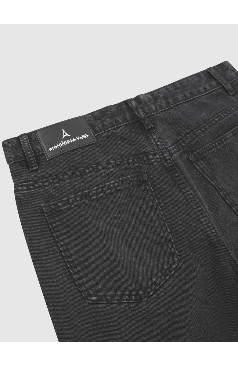 Manière De Voir Regular Fit Jeans, Alternate, color, Black
