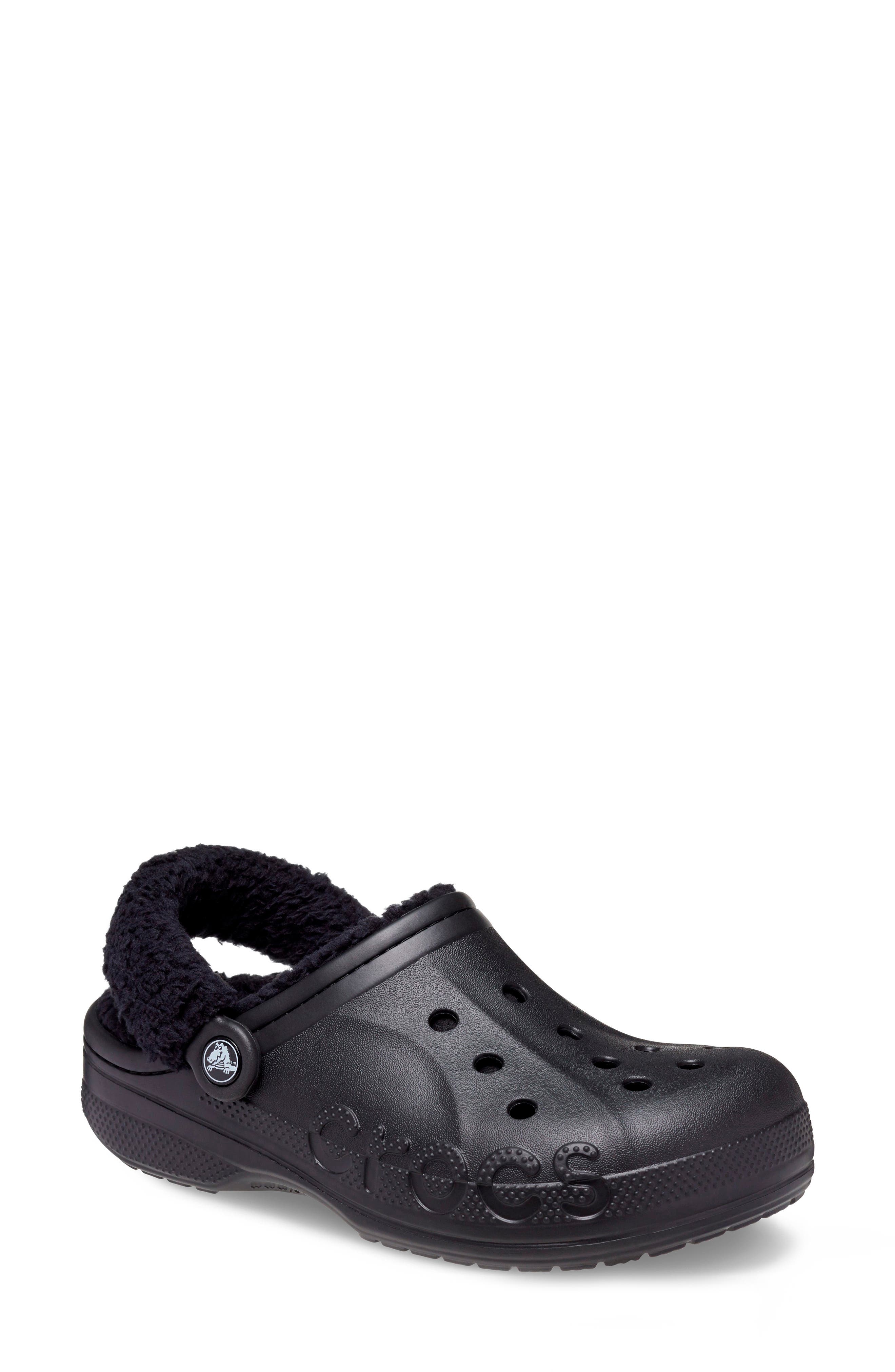 CROCS Baya Faux Fur Lined Clog
