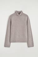 COS Cashmere Mock-Neck Sweater