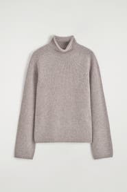 COS Cashmere Mock-Neck Sweater