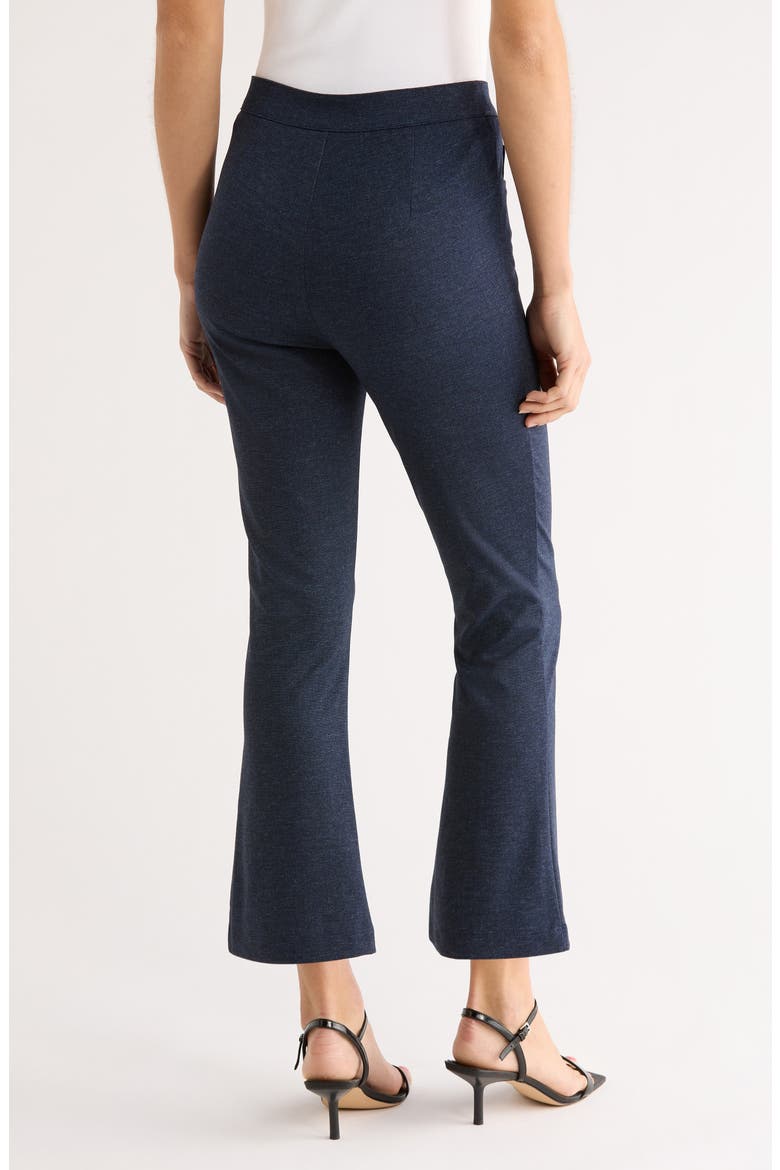 Seamed Crop Flare Pants, Alternate, color, INDIGO NAVY