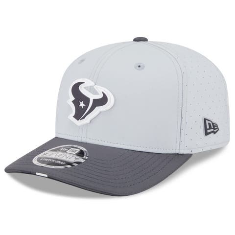 Men's New Era  Gray/Graphite Houston Texans 2025 NFL Training Camp 9SEVENTY Adjustable Hat