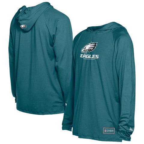 Men's New Era  Midnight Green Philadelphia Eagles Functional Fandom Hoodie