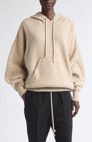 Rick Owens Hun Sweater Hoodie