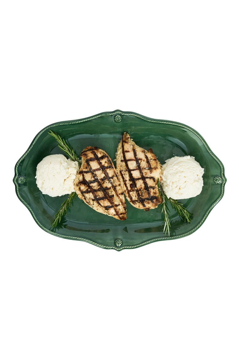 Berry & Thread 16-Inch Platter, Alternate, color, BASIL