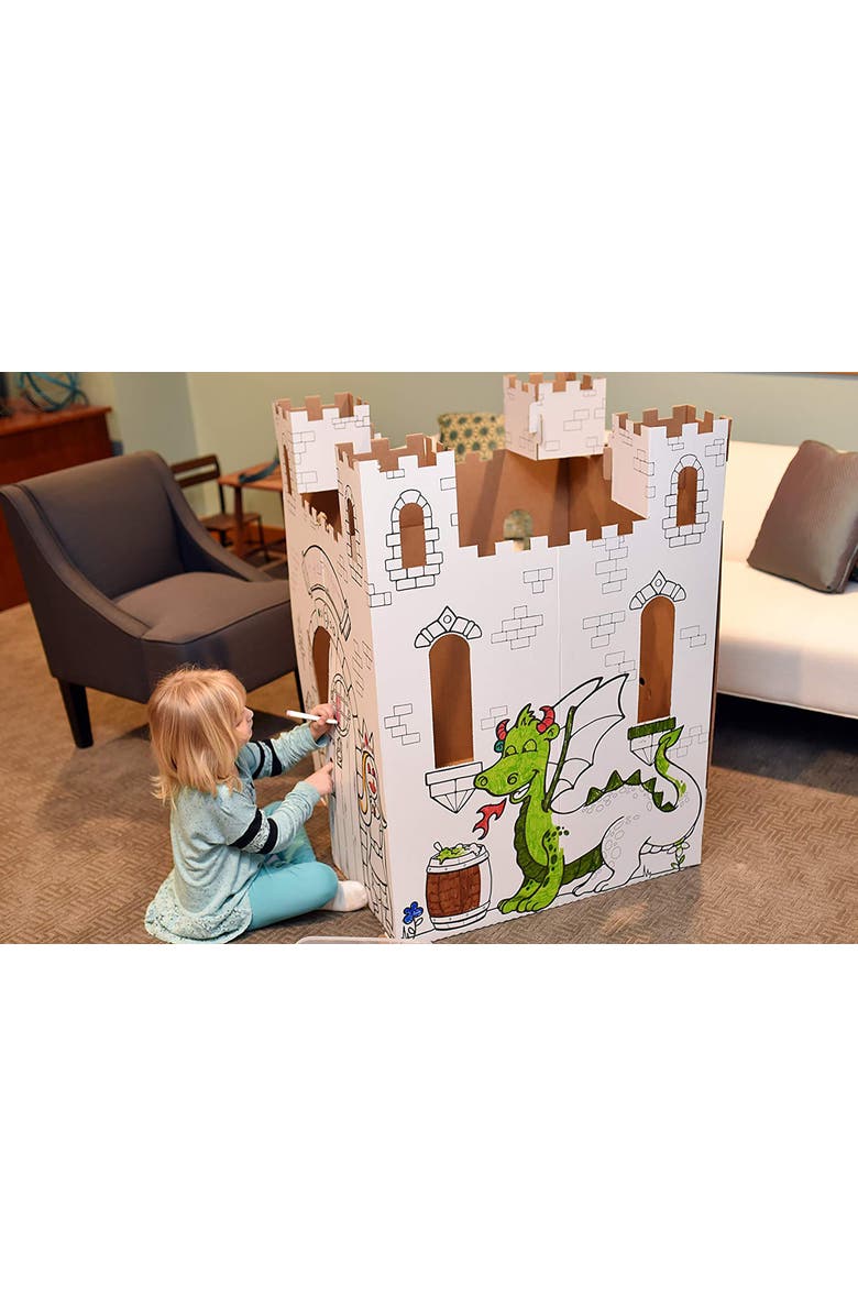 Easy Playhouse Fairy Tale Castle, Alternate, color, Multicolored
