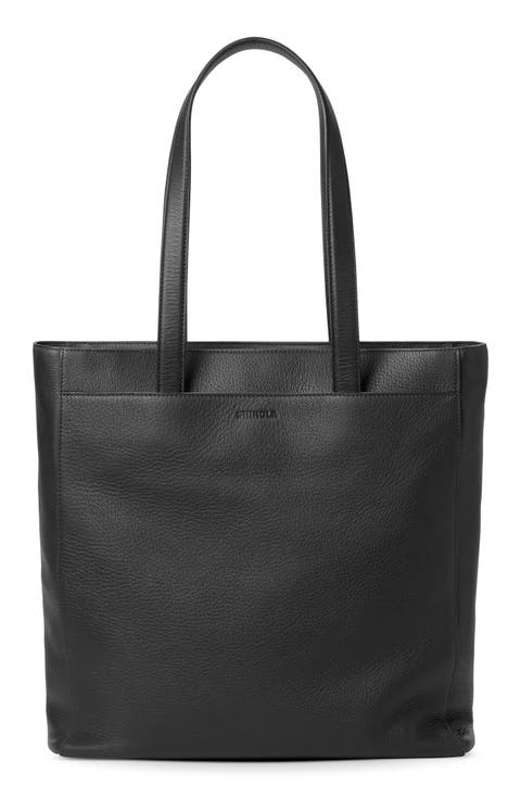 Canfield North-South Pebbled Leather Tote