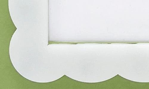 Mariposa Meadow Green Scallop 4 X 4-inch Picture Frame In Green