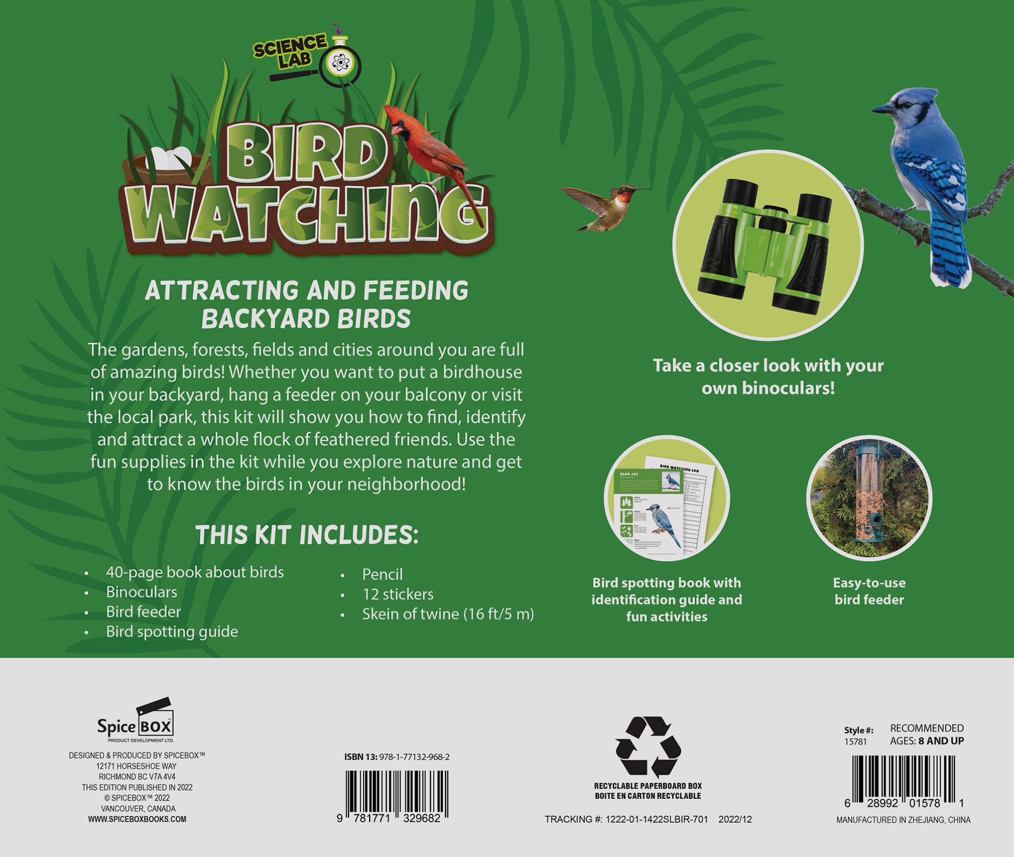 Science Lab Bird Watching Stem Kit | Nordstrom