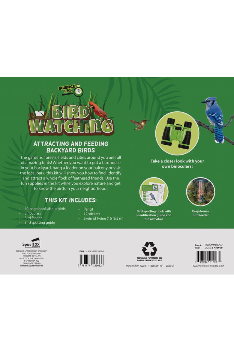 Bird Watching STEM Kit, Alternate, color, Multicolored