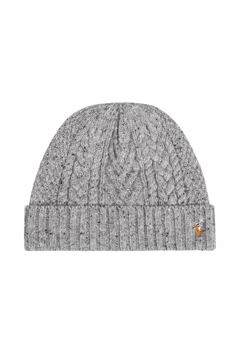 Aran Tweed Beanie, Main, color, Andover Hthr