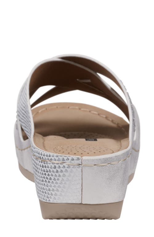 Gc Shoes Soraya Wedge Sandal In White
