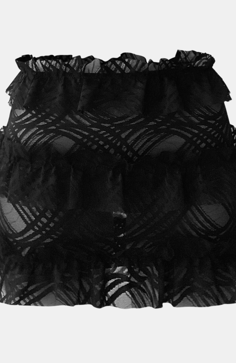 OW Collection GRACE Mini Skirt, Alternate, color,