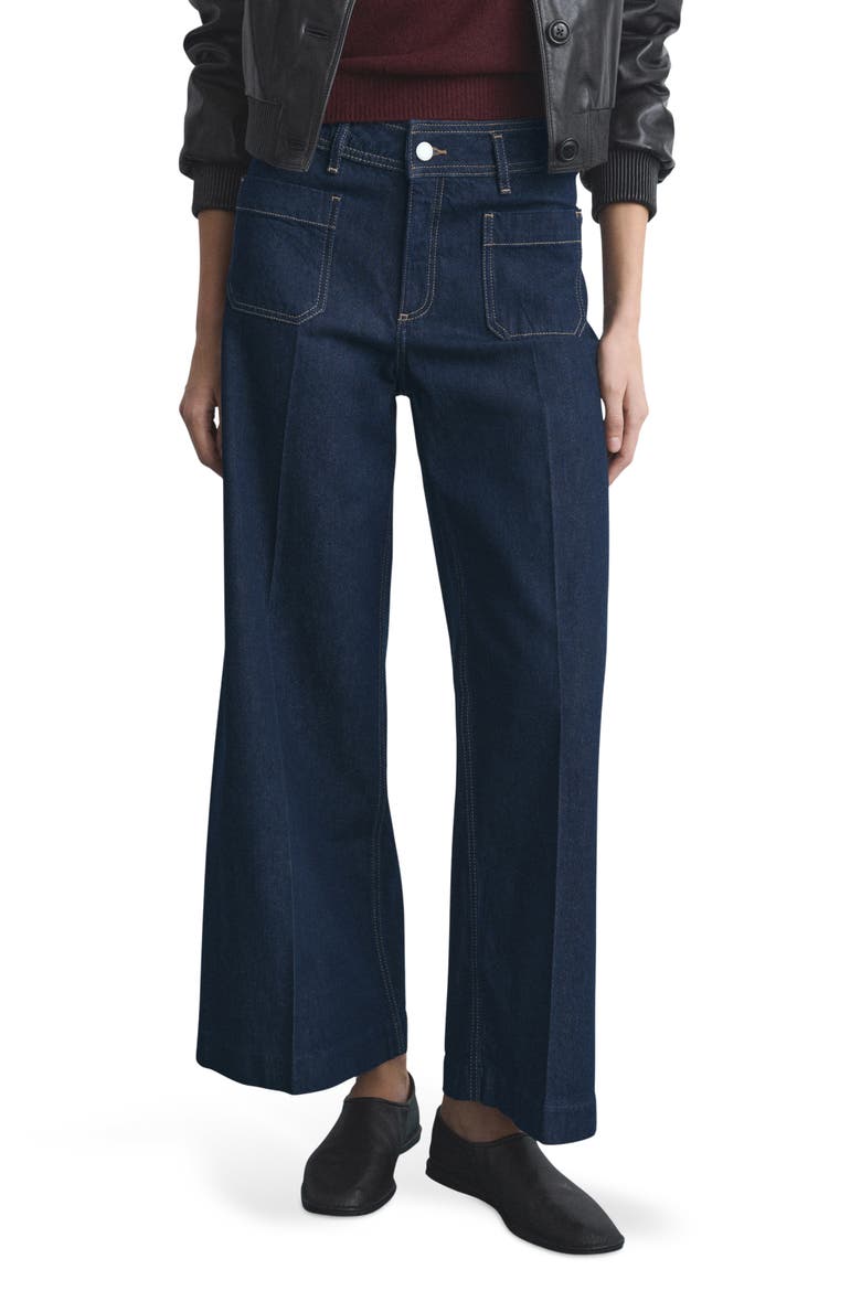 Wide Leg Jeans, Main, color, OPEN BLUE