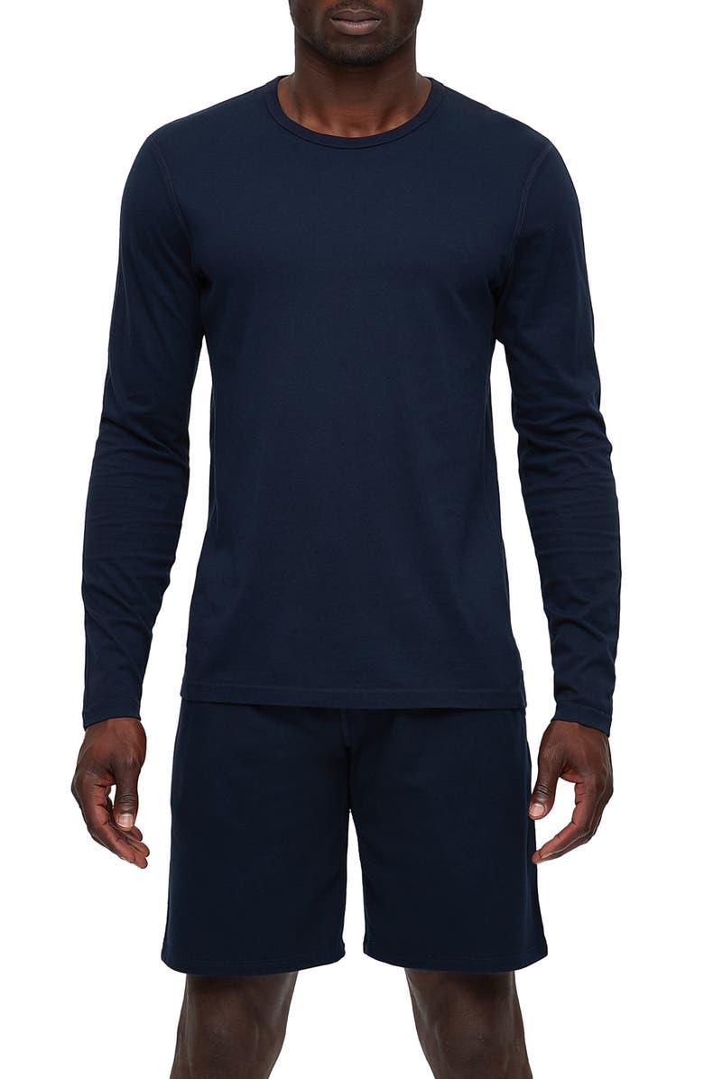 Reigning Champ Crewneck Long Sleeve T-Shirt, Main, color, 