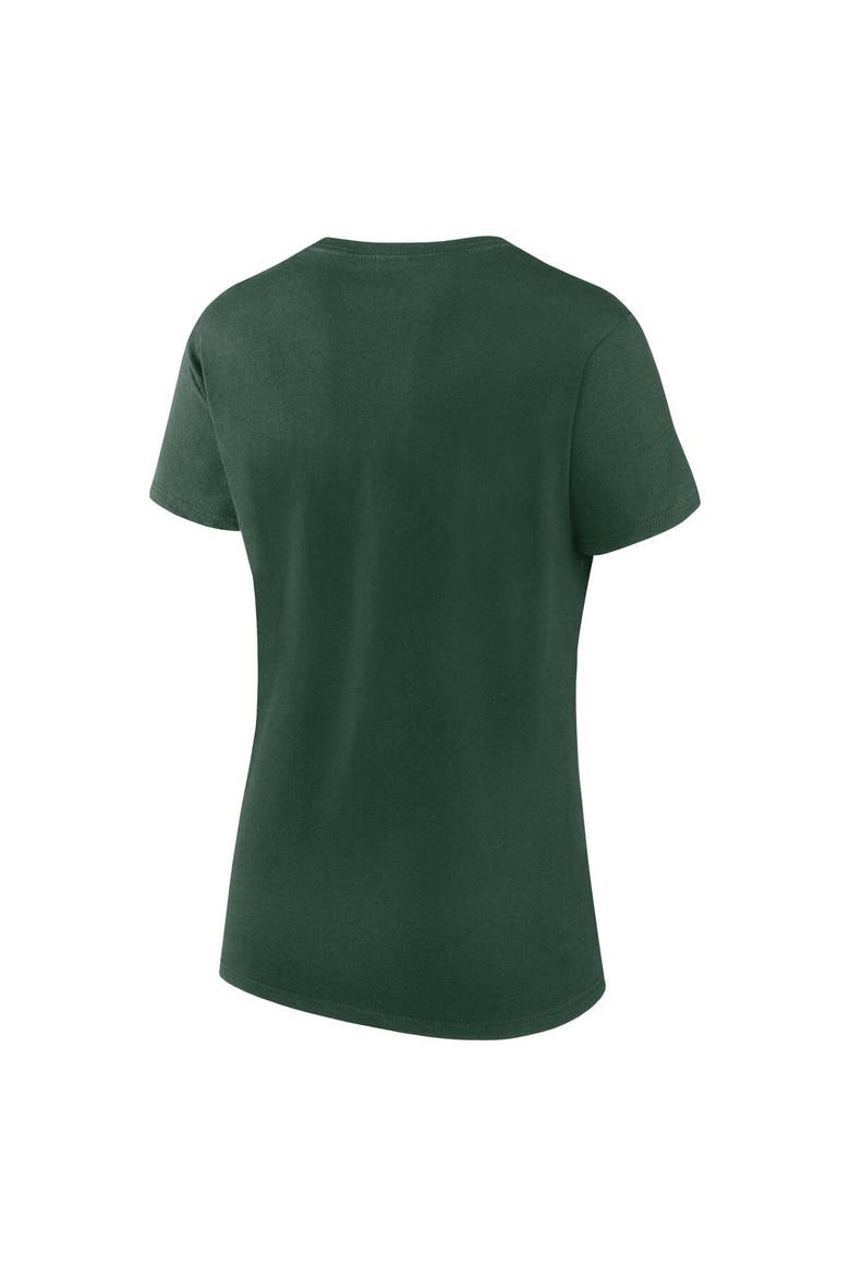 Women's Fanatics Branded Green/Gold Oakland Athletics Fan T-Shirt Combo Set, Alternate, color, Green