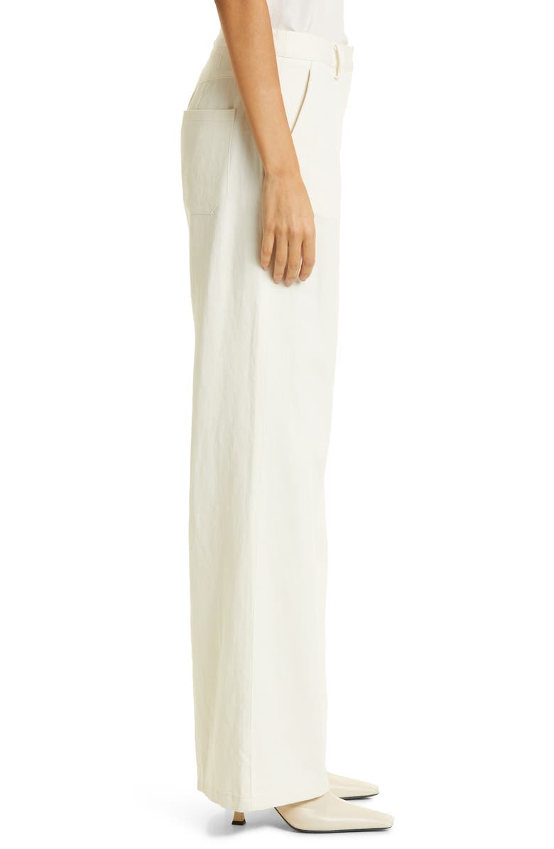 TWP The Howard Flat Front Flare Pants, Alternate, color, 