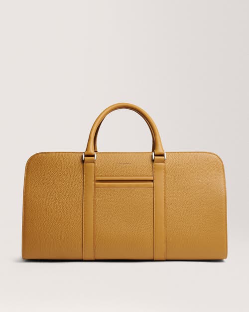 Carl Friedrik Palissy Duffle Bag In Mustard Yellow