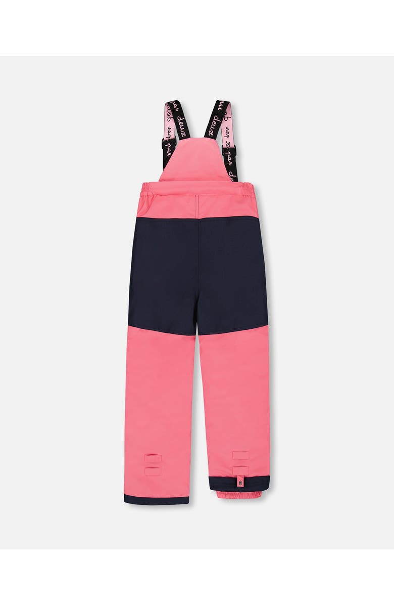 Deux par Deux Girl Two-Piece Play Snowsuit with Jacket and Solid Pant, Alternate, color, Candy Pink