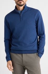 Bonobos Cotton & Cashmere Quarter Zip Sweater