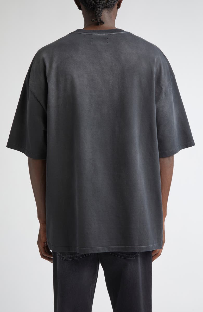 AMIRI Sinners Crystal Embellished T-Shirt, Alternate, color, Black