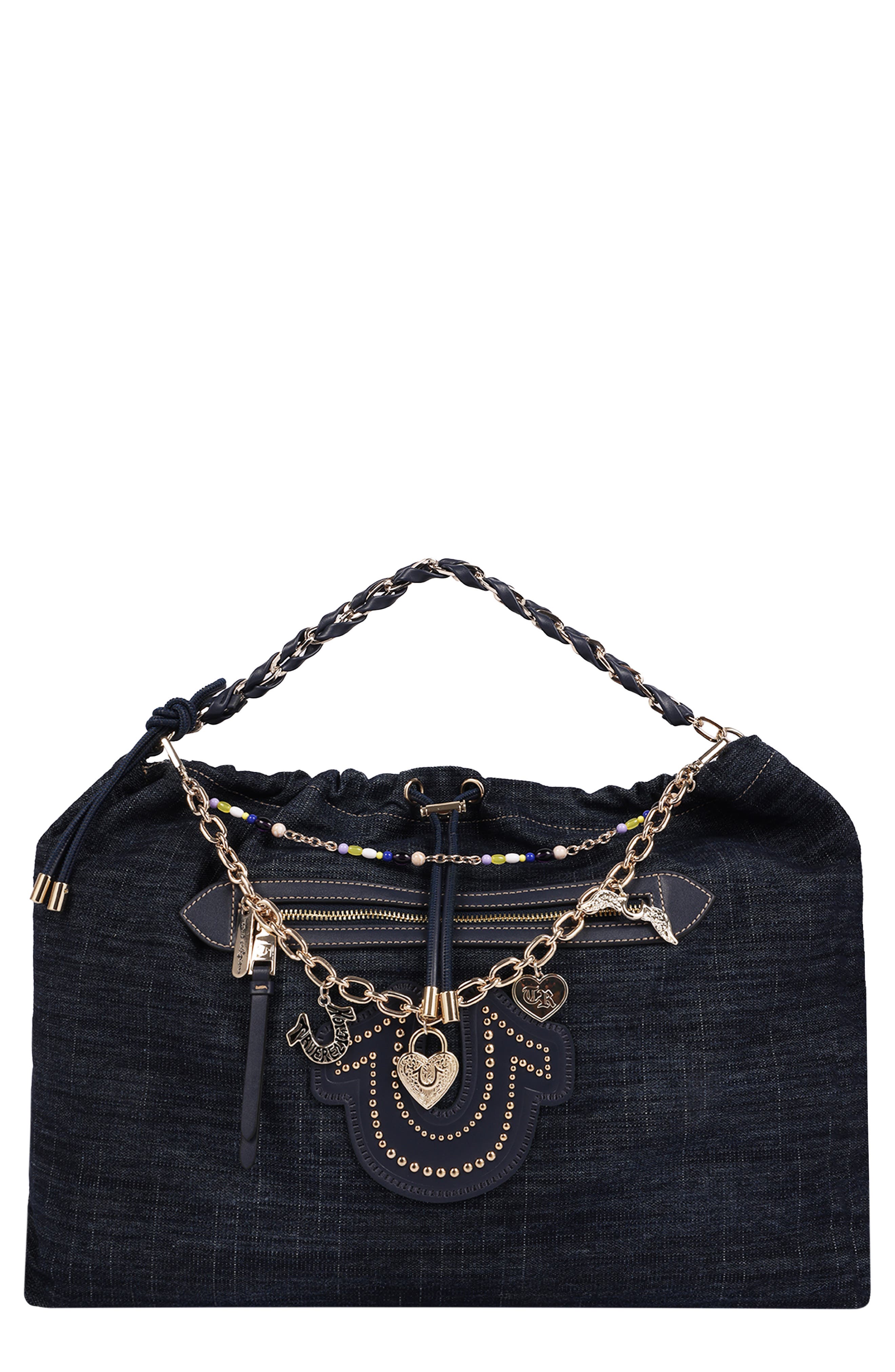 Vintage Chain Denim Hobo