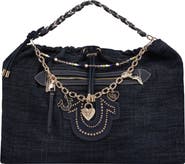 True Religion Vintage Chain Denim Hobo